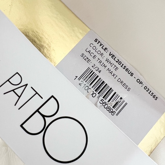 PatBO Lace-Trim Maxi Dress - Picture 10 of 12